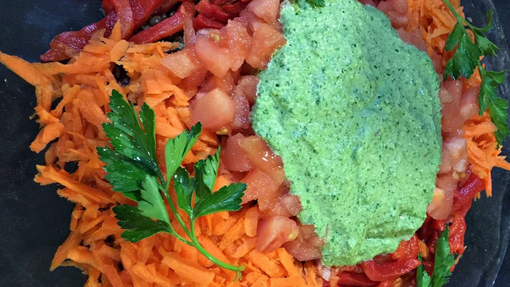 ensalada de lentejas